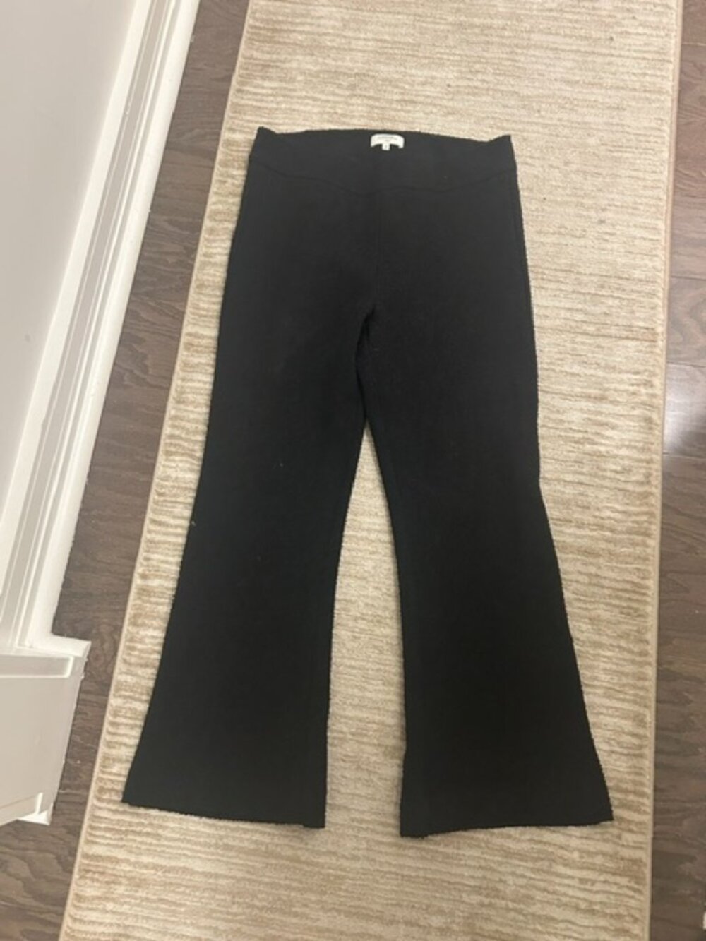Avenue Montaigne Alex Crop Wide Leg Boucle Pull-On Pants